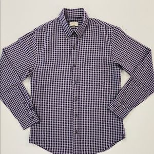 CLUB MONACO Plaid Button Down Shirt | Men’s Medium